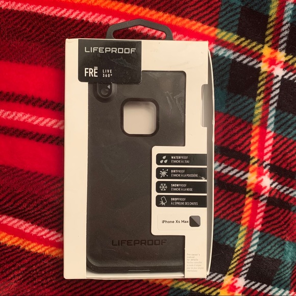 Lifeproof Fre iPhone XS MAX phone case black